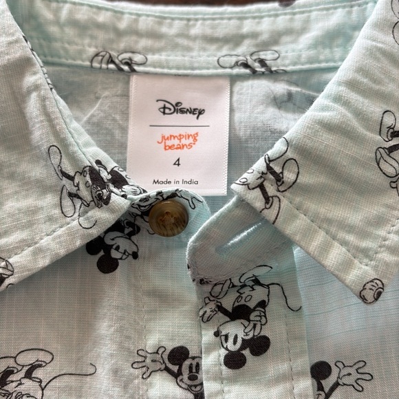 Mickey Mouse boys button down shirt - Picture 2 of 3